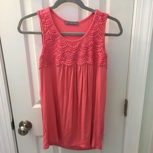 Loveapella tank top. Pink. Size S.